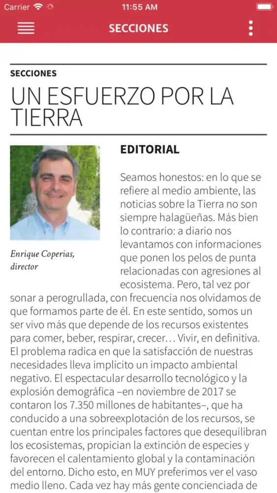 Tangkapan skrin Muy Interesante