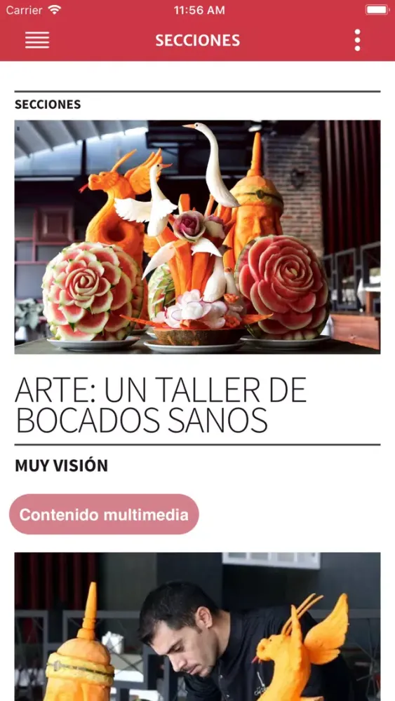 Tangkapan skrin Muy Interesante