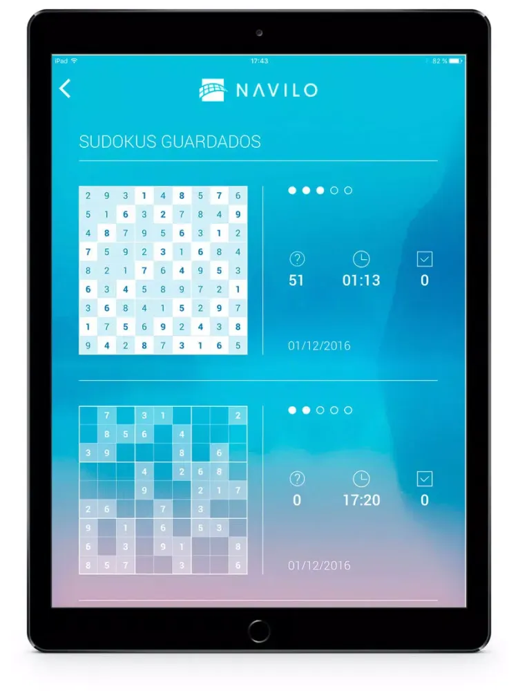 Captures d'écran de Sudoku Infinite Puzzle iPad 