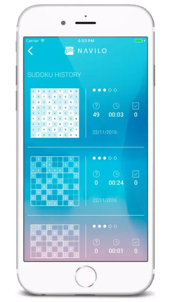 Captures d'écran de Sudoku Infinite Puzzle
