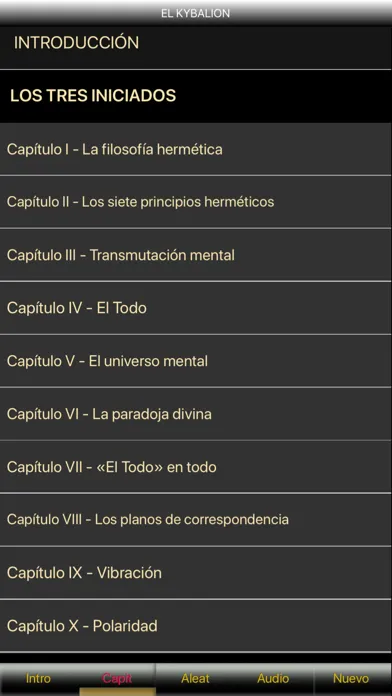 Скриншоты Kybalión