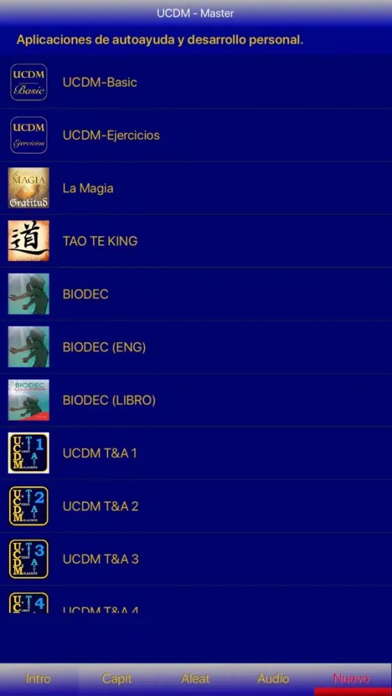 UCDM - Master স্ক্রিনশট