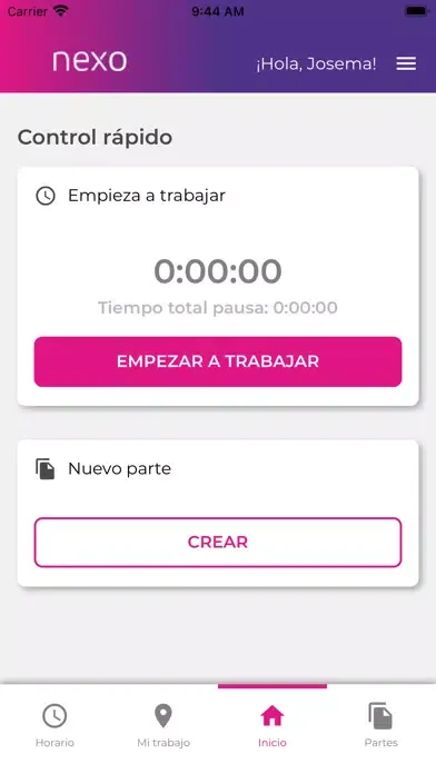 Nexo Gest 스크린샷