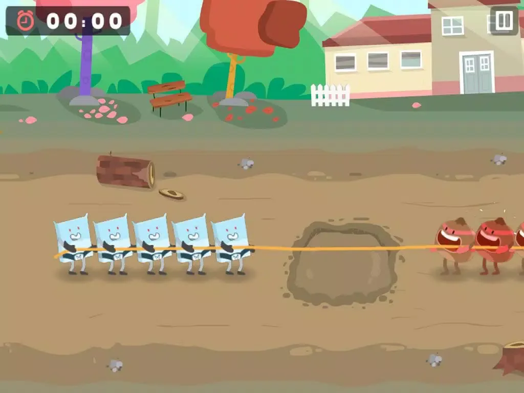 Juegos Locos Los grandes del patio iPad  স্ক্রিনশট