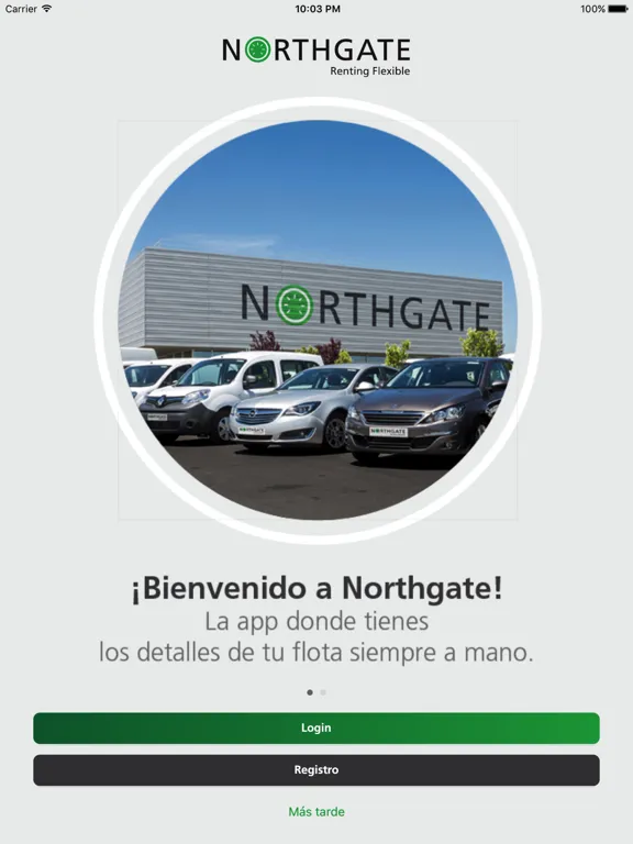 Zrzuty ekranu NORTHGATE Driver iPad 