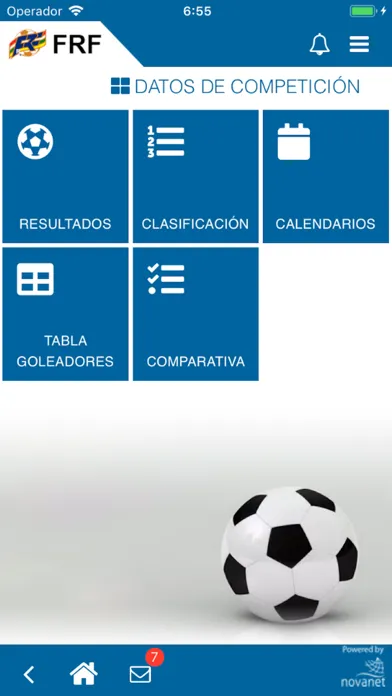 Zrzuty ekranu Intranet FRF