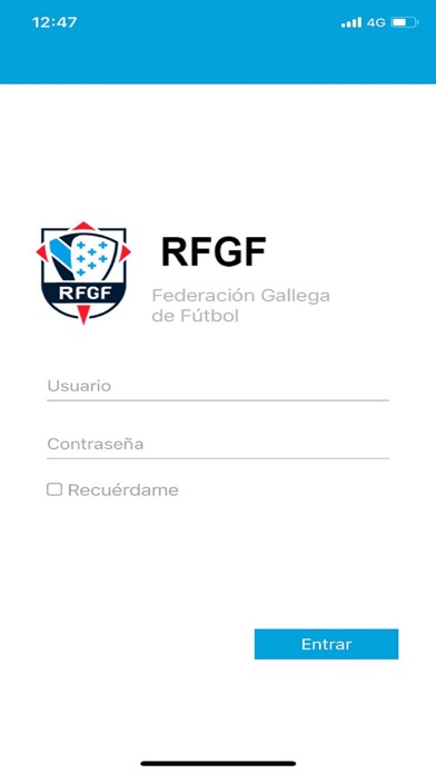 Screenshot di Intranet RFGF
