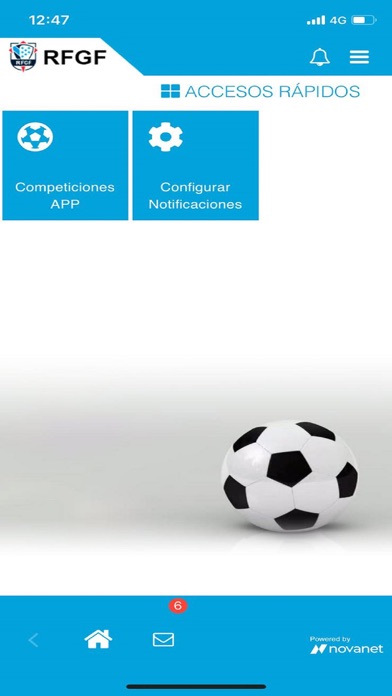 Screenshot di Intranet RFGF