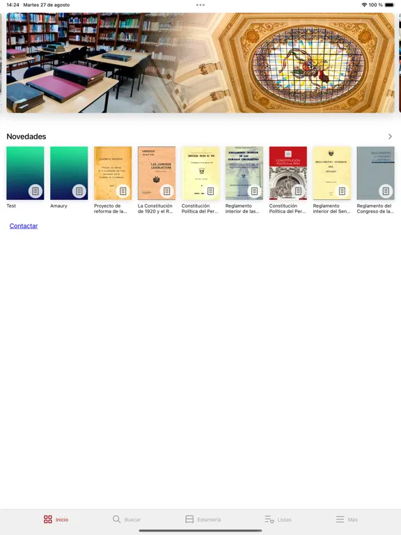 CRP Biblioteca Digital HGG iPad 应用截图