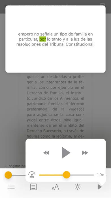 Capturas de tela do Gaceta PLUS