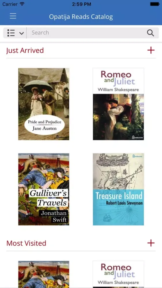 Opatija Reads Screenshots