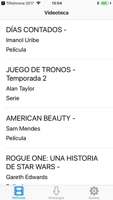 Screenshot di Apolo ONCE