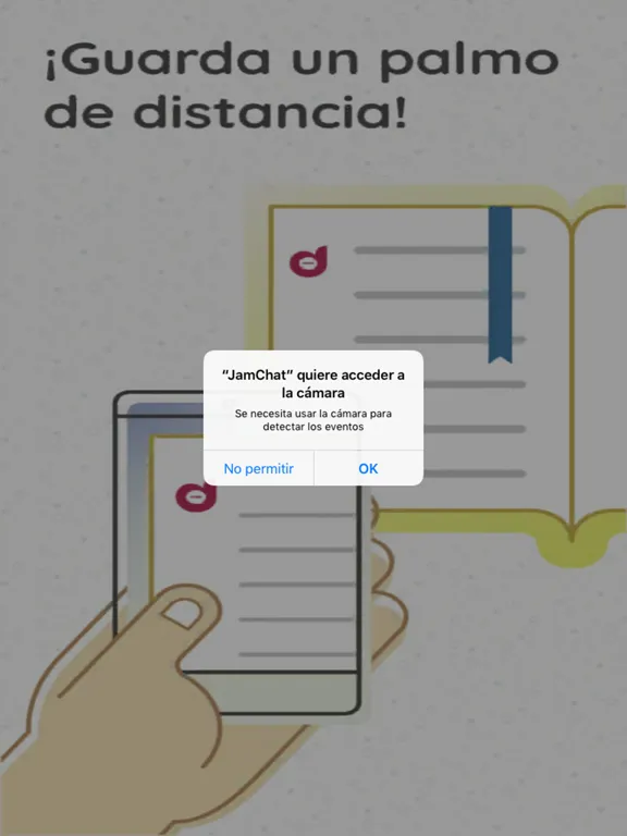 Capturas de tela do JamChat iPad 