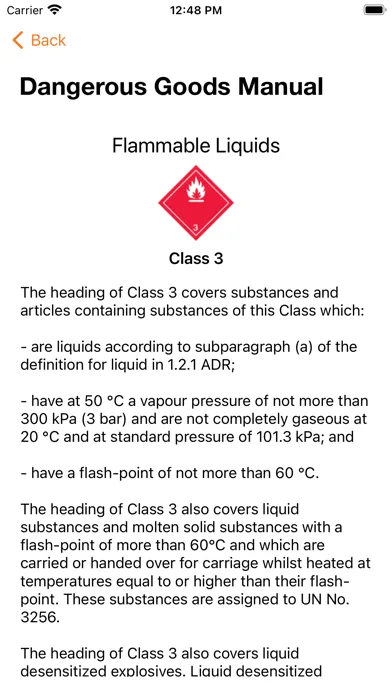 Ảnh chụp màn hình của Dangerous Goods
