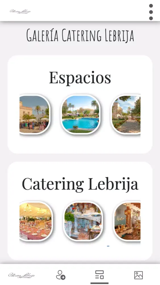 ภาพหน้าจอของ Catering Lebrija