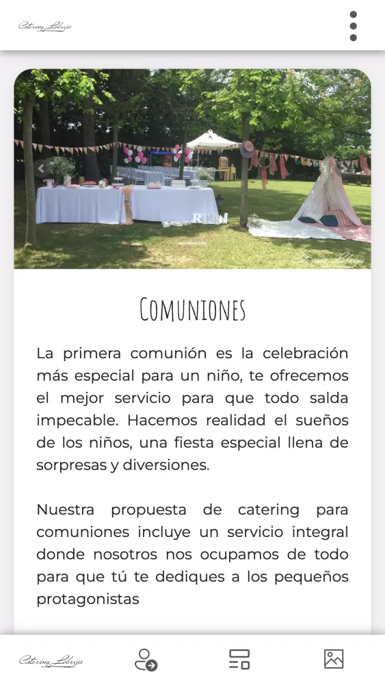 ภาพหน้าจอของ Catering Lebrija