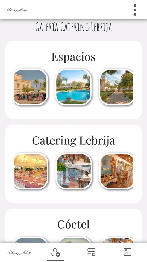 ภาพหน้าจอของ Catering Lebrija