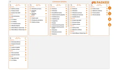 Capturas de pantalla de Parker - Comandero cocina