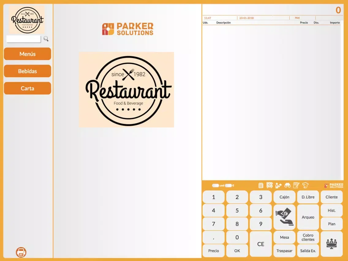 Ảnh chụp màn hình của Parker - TPV iPad 