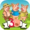 Interactive three little pigs