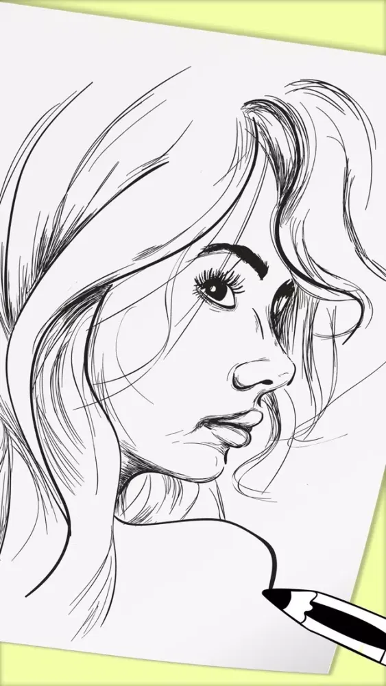 ภาพหน้าจอของ Draw and paint your sketch - for preschool children – Premium