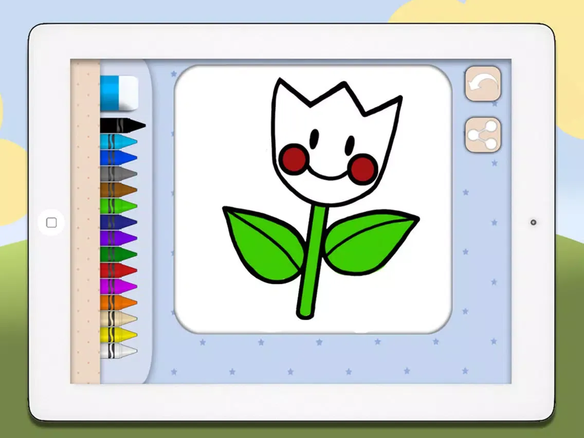 Ảnh chụp màn hình của Coloring book for kids pictures and drawings to paint - Premium iPad 