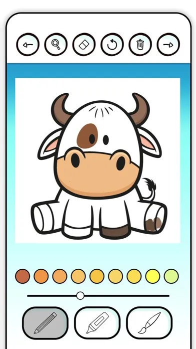Coloring book farm animal Ekran Görüntüleri