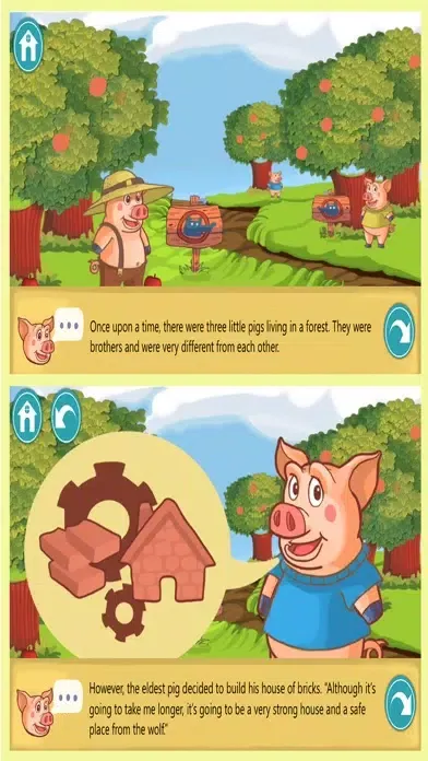 Скриншоты Three little pigs tale PRO