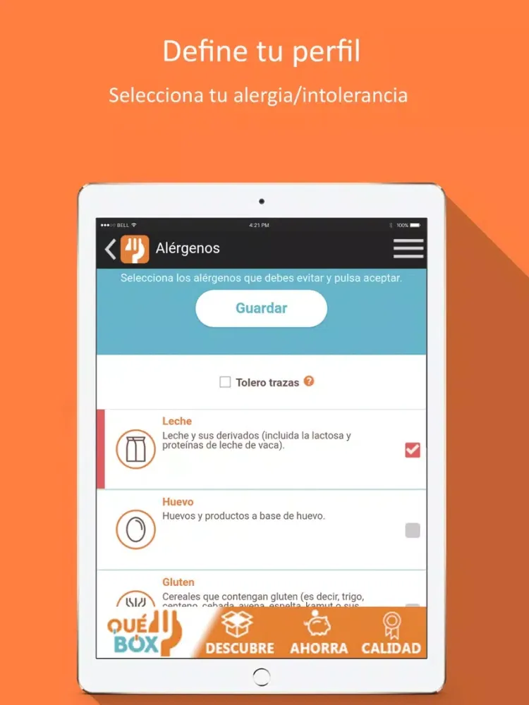 Capturas de pantalla de ¿Qué Puedo Comer? iPad 
