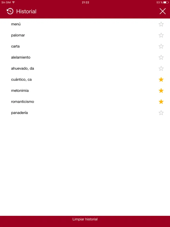 Diccionario del estudiante iPad  سکرین شاٹس