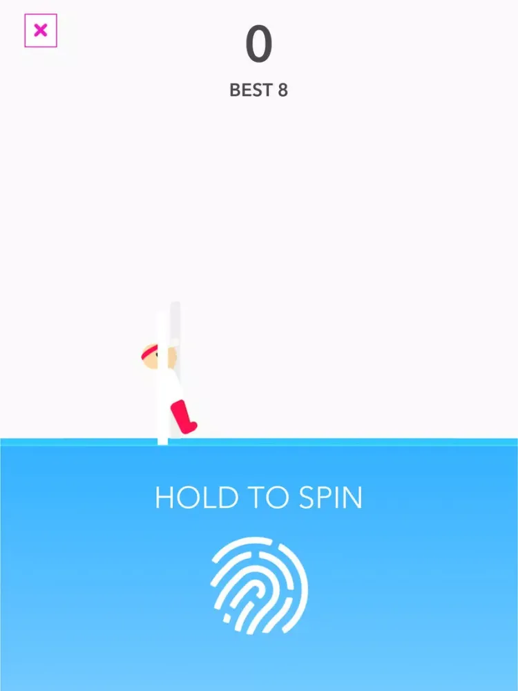 Capturas de tela do Fliptastic Gymnastics Challenge iPad 