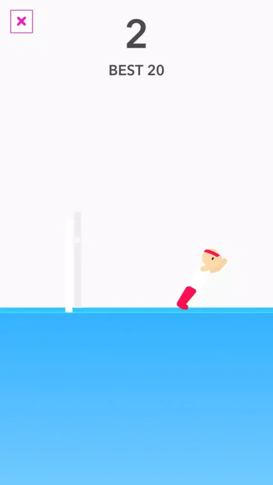 Capturas de tela do Fliptastic Gymnastics Challenge