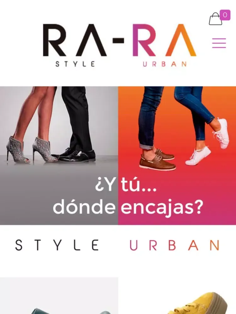 RA-RA Zapatería iPad 應用截圖