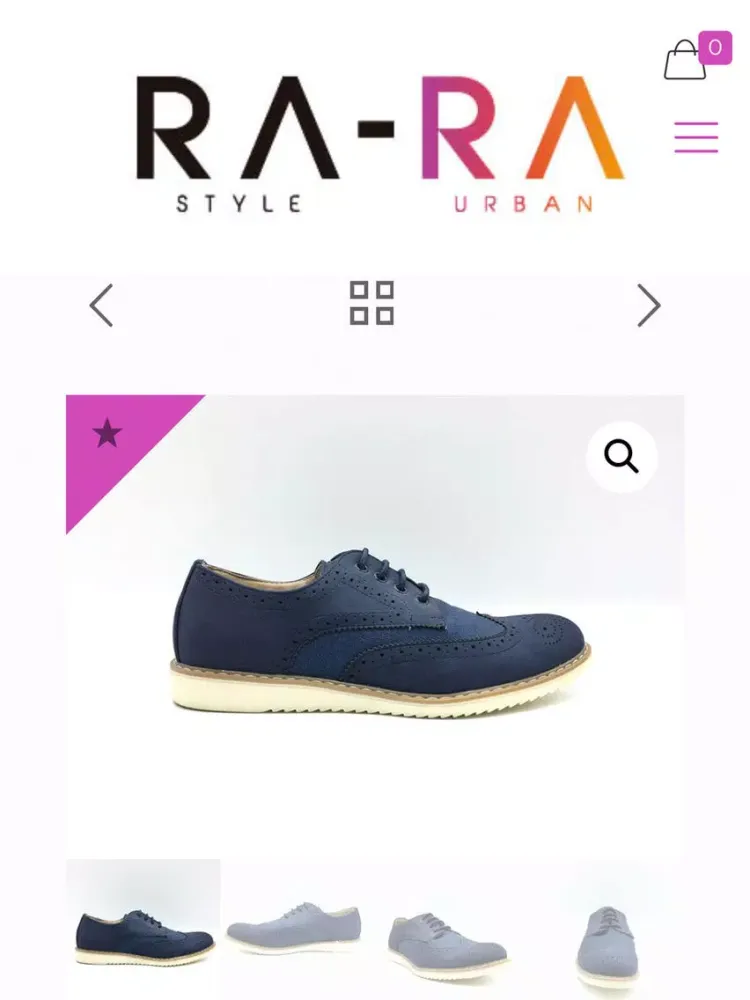 RA-RA Zapatería iPad 應用截圖