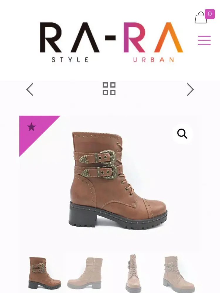 RA-RA Zapatería iPad 應用截圖