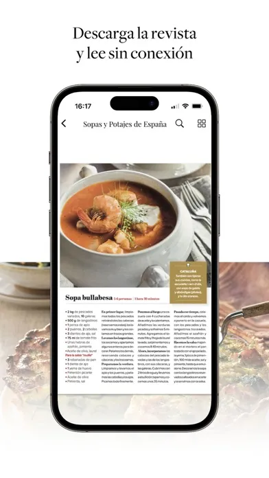 Capturas de tela do Lecturas Cocina revista
