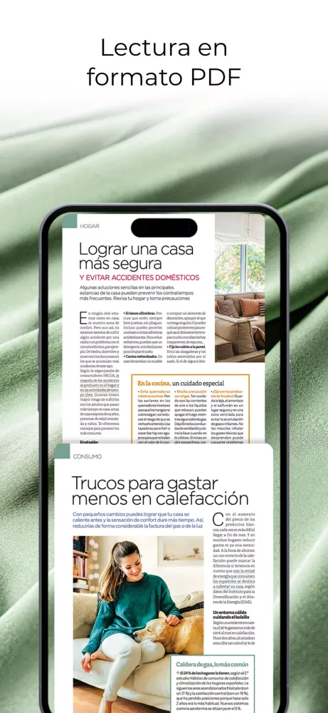 Saber Vivir revista Screenshots