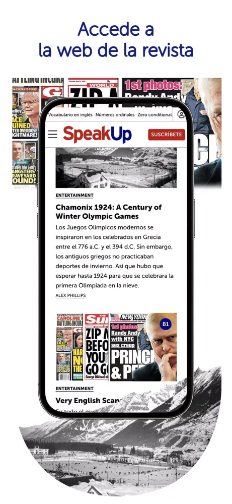 Speak Up revista Screenshots