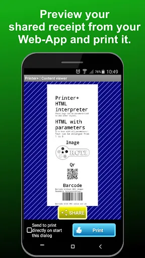 Zrzuty ekranu Printer+ | Thermal Printer