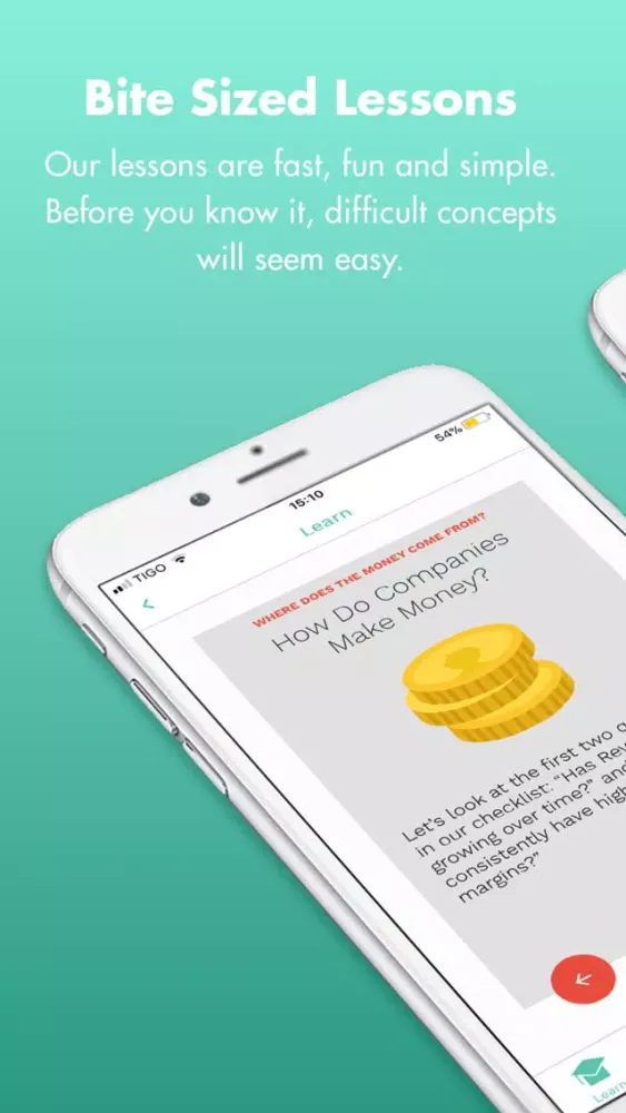 Screenshot di Pitly - Learn How to Invest