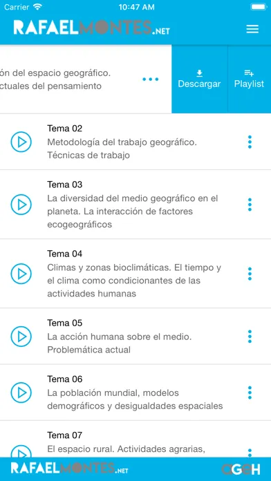 Capturas de pantalla de Rafael Montes