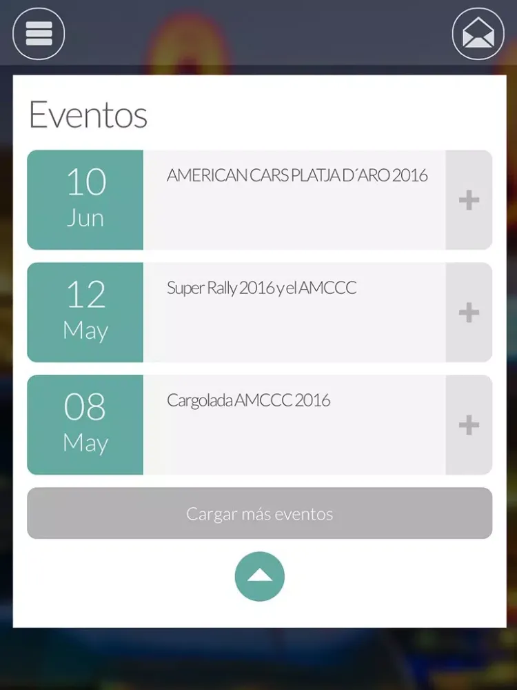 Amccc - American Car Club Catalunya iPad स्क्रीनशॉट