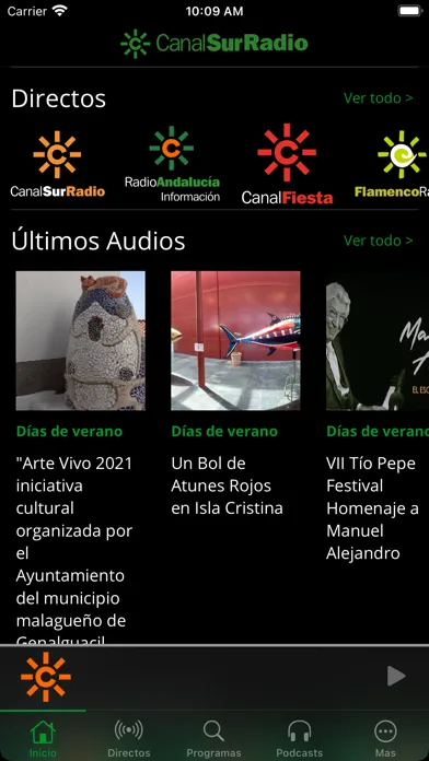 Canal Sur Radio CSRTV Screenshots