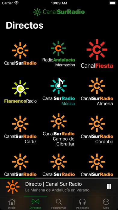 Canal Sur Radio CSRTV Screenshots