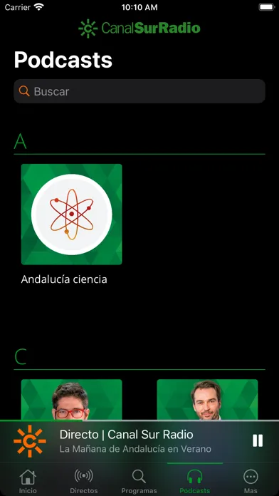 Canal Sur Radio CSRTV Screenshots