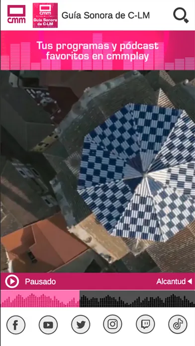 Capturas de tela do Guía Sonora C-LM