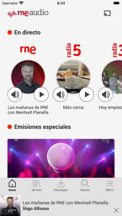 RNE Audio应用截图