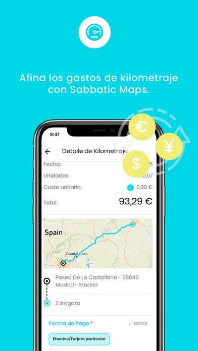 Sabbatic - Control de gastos スクリーンショット