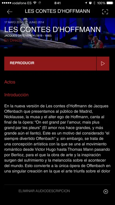 Teatro Real Accesible স্ক্রিনশট