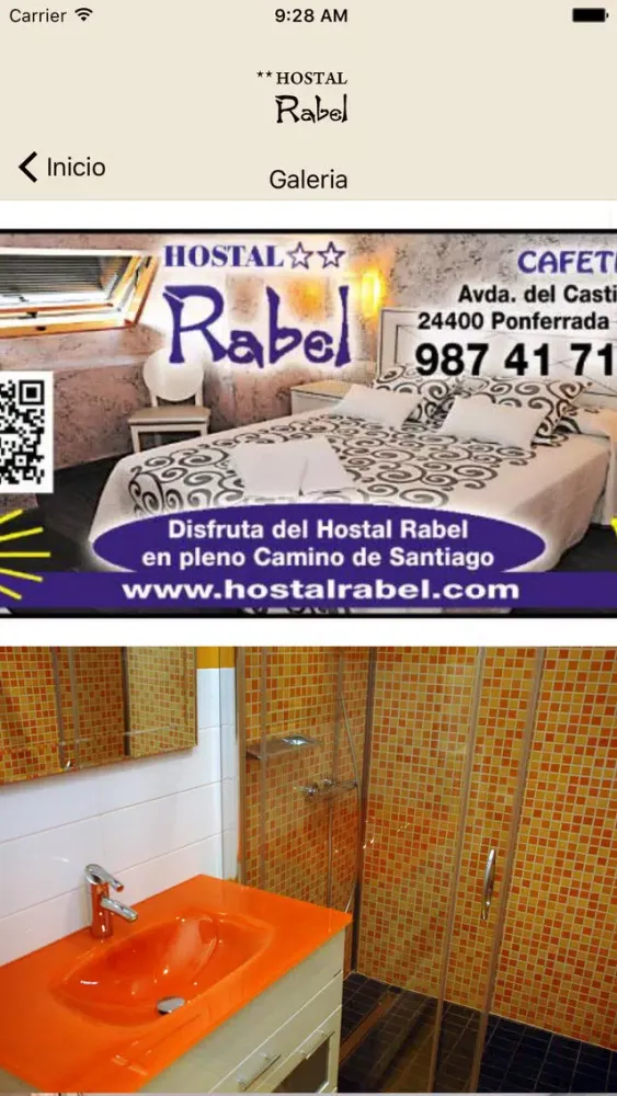 Capturas de tela do HOSTAL RABEL